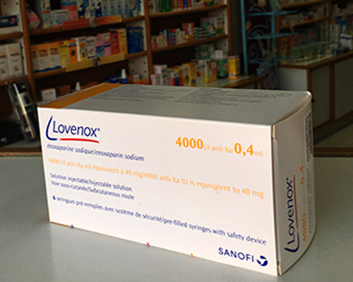 Lovenox : mises à jour
