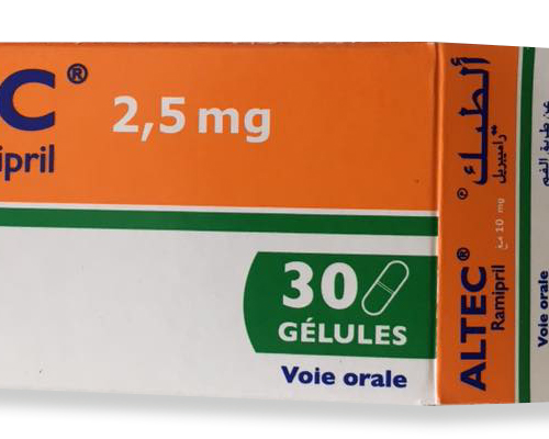 La DMP ordonne le rappel d'un lot d'ALTEC 2,5 MG