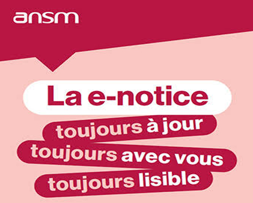 Notice numérique : l’ANSM lance une campagne nationale de sensibilisation