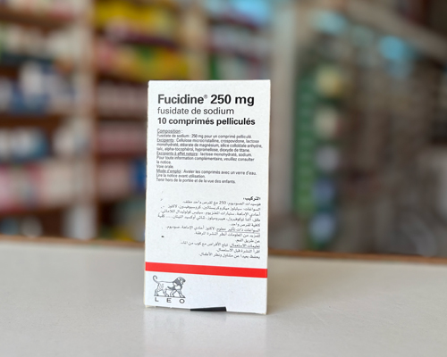 Rappel des lots de la spécialité pharmaceutique Fucidine 250 MG CP